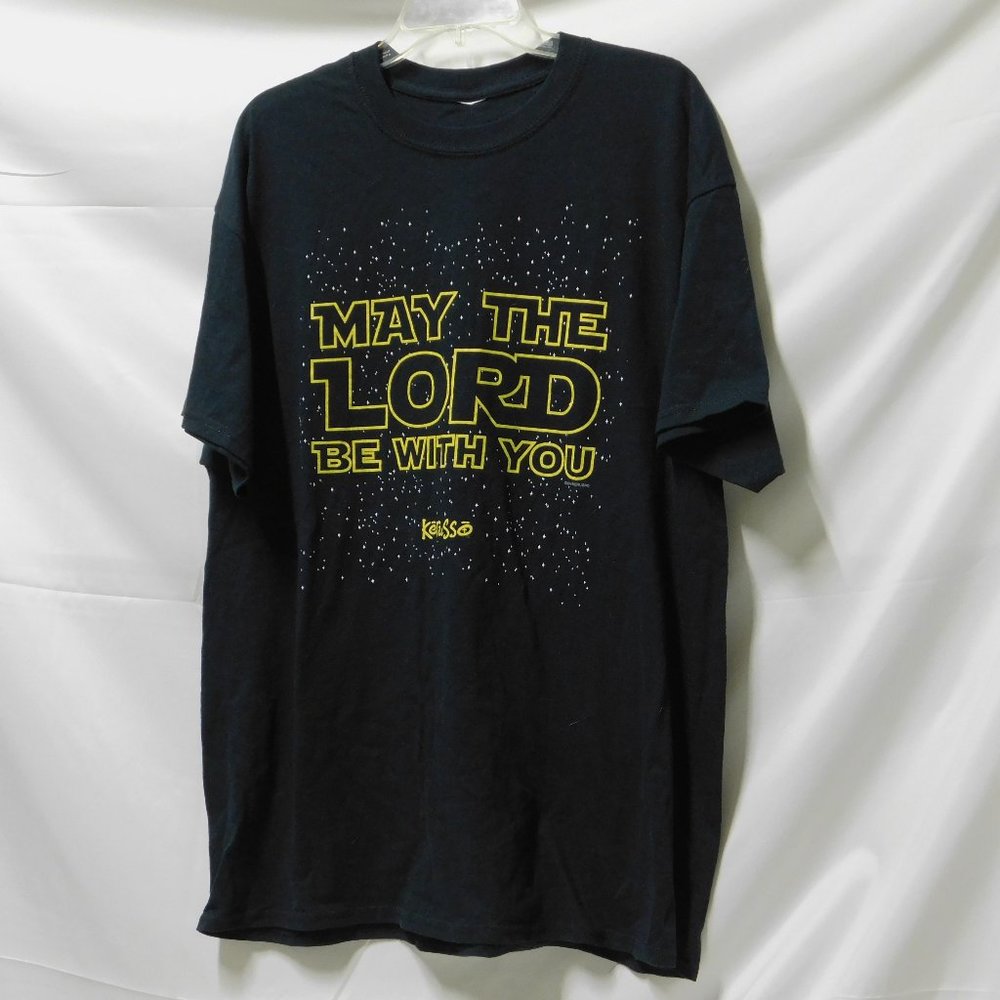 5/$30 Kerusso Christian Star Wars May the Lord Be With T-shirt